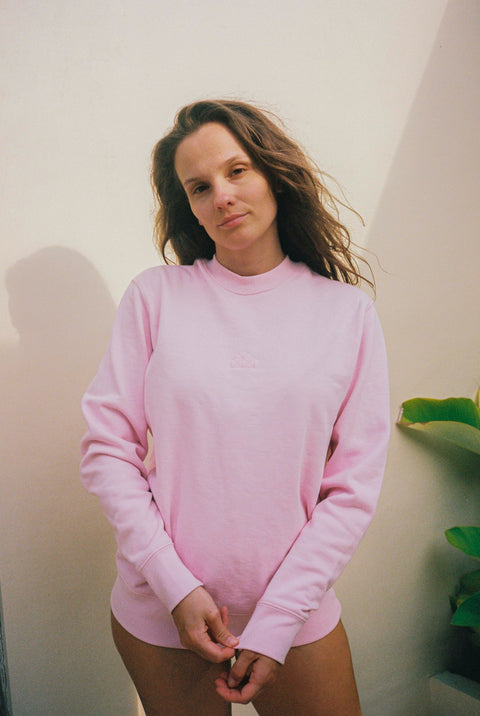 SWEATER x HUETTEHUETTE | pink