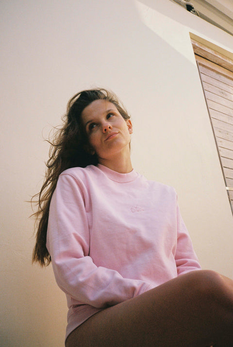 SWEATER x HUETTEHUETTE | pink