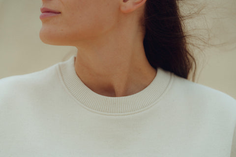 SWEATER x HUETTEHUETTE | natural raw