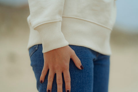 SWEATER x HUETTEHUETTE | natural raw
