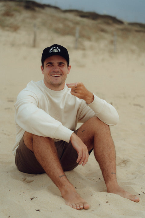 SWEATER x HUETTEHUETTE | natural raw