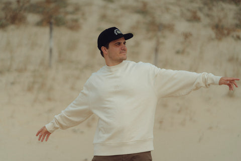 SWEATER x HUETTEHUETTE | natural raw