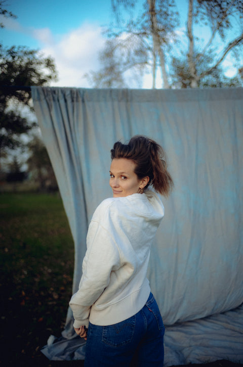 SWEATER x HUETTEHUETTE | natural raw