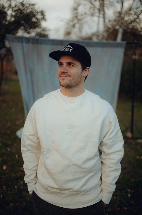 SWEATER x HUETTEHUETTE | natural raw