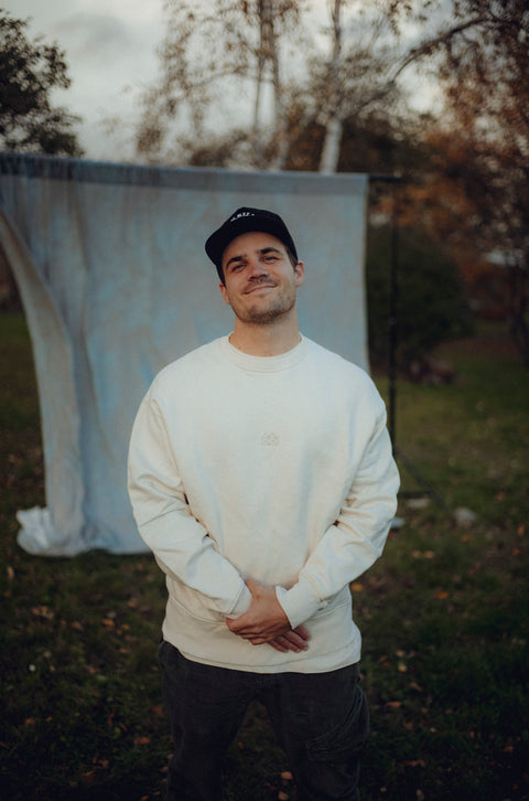 SWEATER x HUETTEHUETTE | natural raw