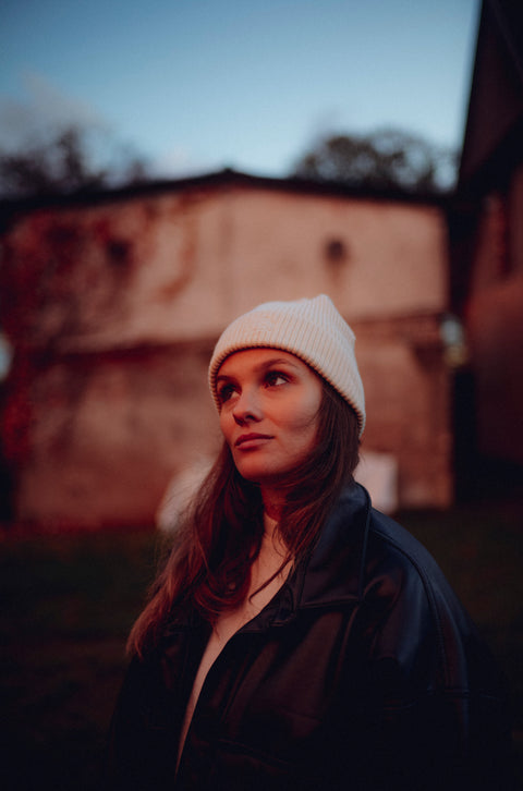 BEANIE x HUETTEHUETTE | natural raw