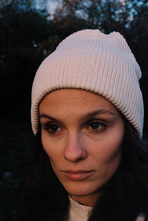BEANIE x HUETTEHUETTE | natural raw