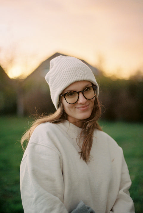 BEANIE x HUETTEHUETTE | natural raw