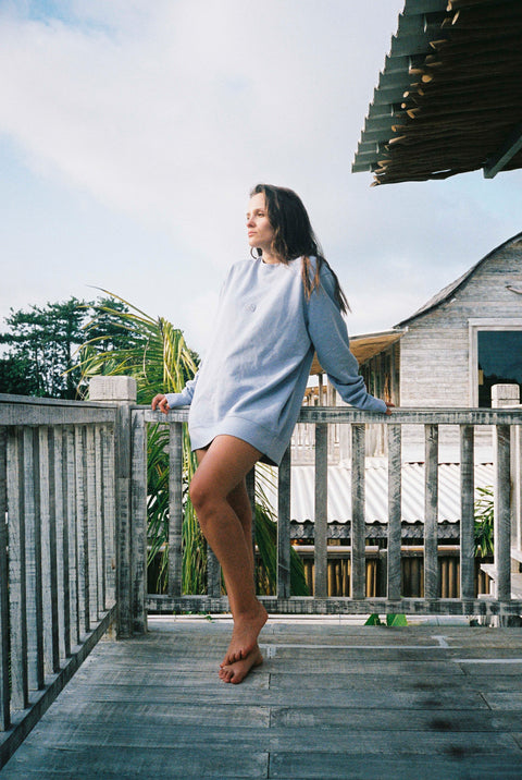 SWEATER x HUETTEHUETTE | lavendel